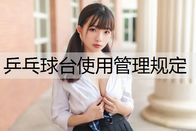 乒乓球台使用管理规定 乒乓球台使用管理规定